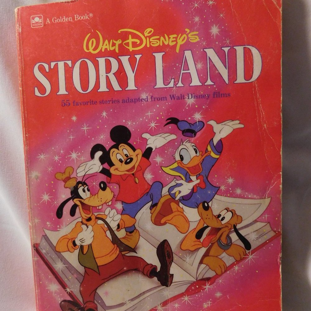 Walt Disney's Story Land 55 Favorite Stories Book Adapted from Walt Disney Films